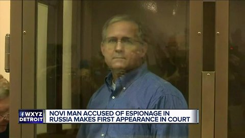 Novi man accused of espionage in Russia makes first appearance in court