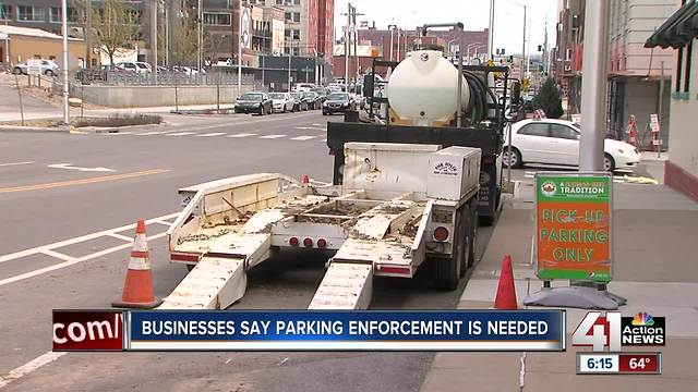 KC business owner complains of parking woes