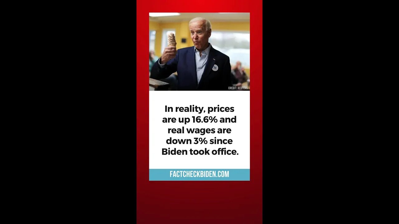 FACT CHECK: Biden wants us to believe real wages are higher under ‘Bidenomics.’ They aren’t.