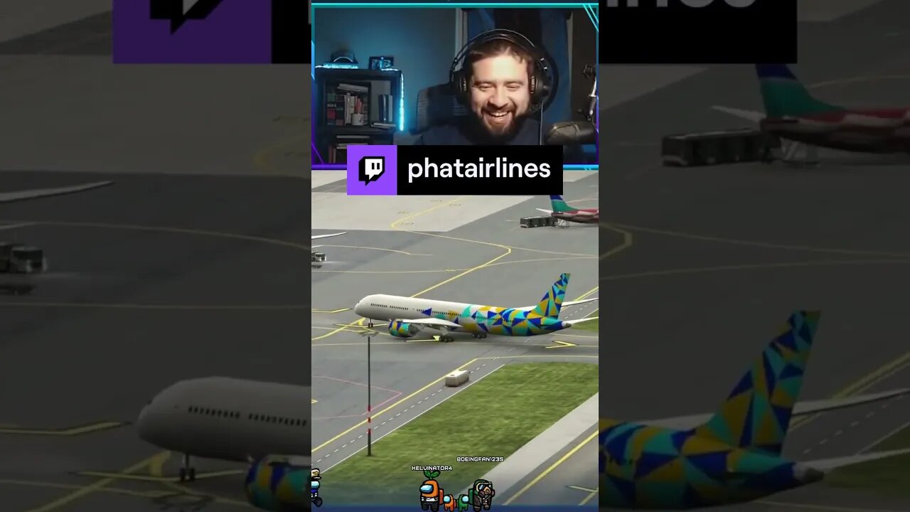 YOU'RE NOT SUPPOSED TO GO ON THE GRASS | phatairlines on #Twitch