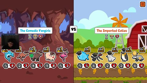 The most random victory in Super Auto Pets GrindHard gameplay Monkey business