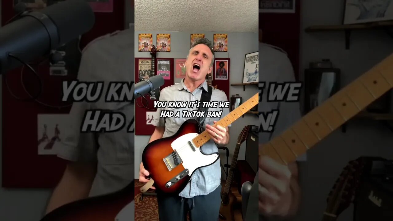 The Government Hired Rick Springfield To Write A Song About Banning TikTok (Parody)