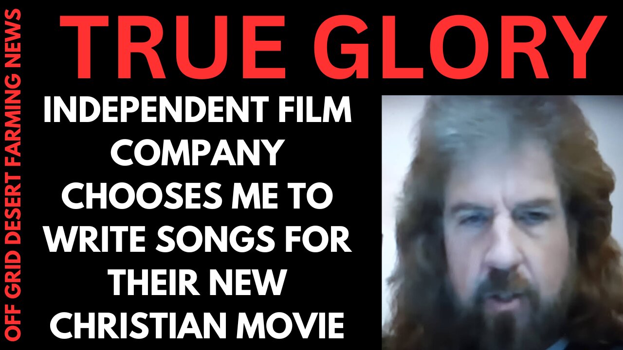 TRUE GLORY..... INDEPENDENT FILM CHOOSES ME TO WRITE SONGS FOR THEIR CHRISTIAN BOXING MOVIE !!