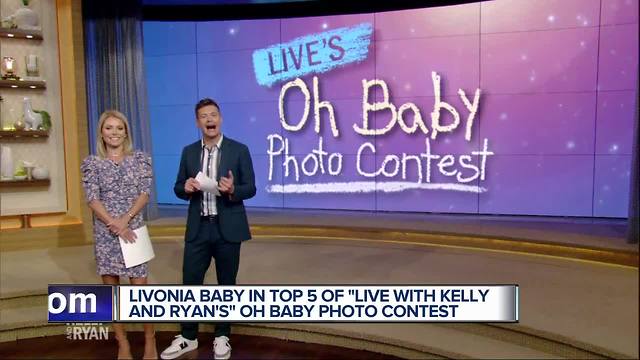 Metro Detroit baby makes Top 5 'Live's Oh Baby Photo Contest'