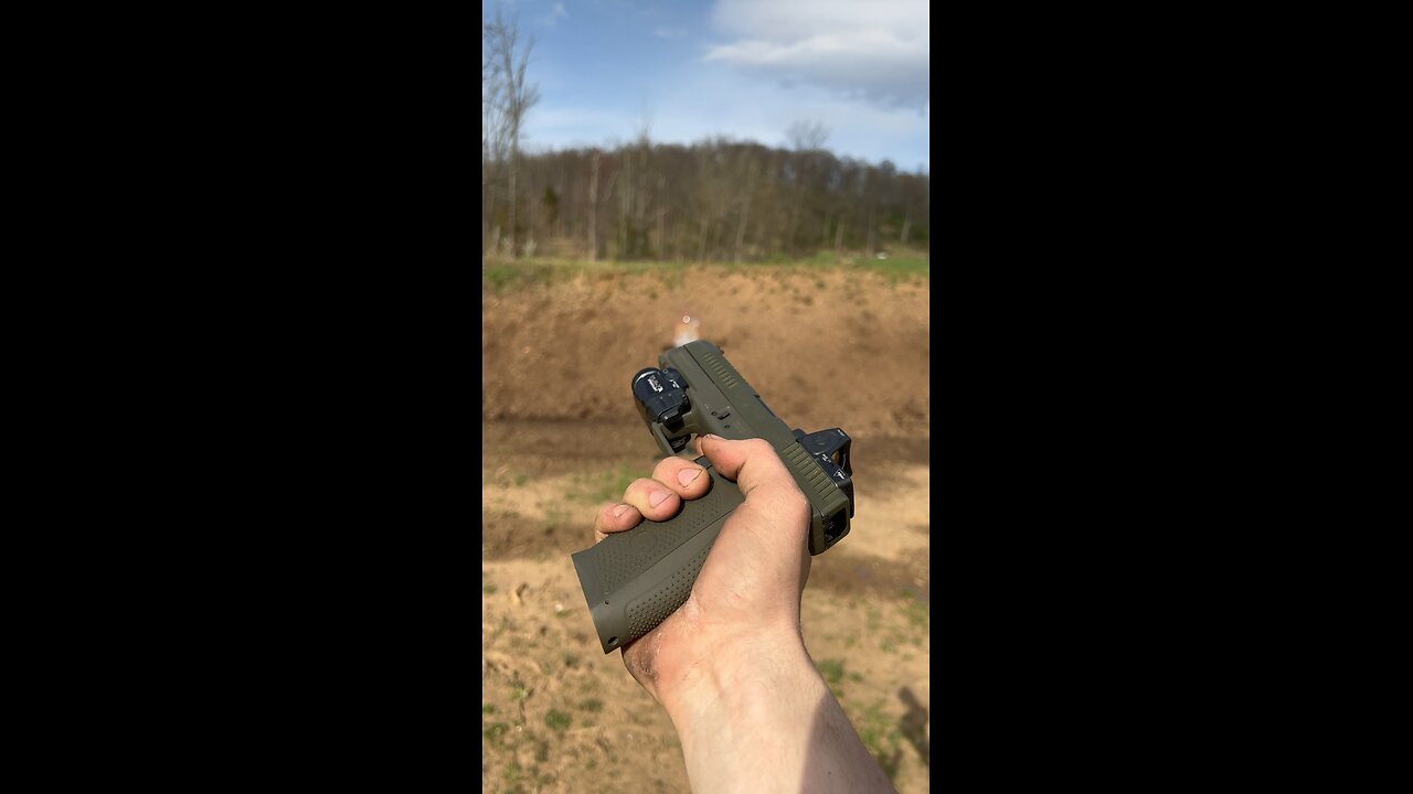 CZ P10F 9mm VS Steel Targets From Shootsteel.com