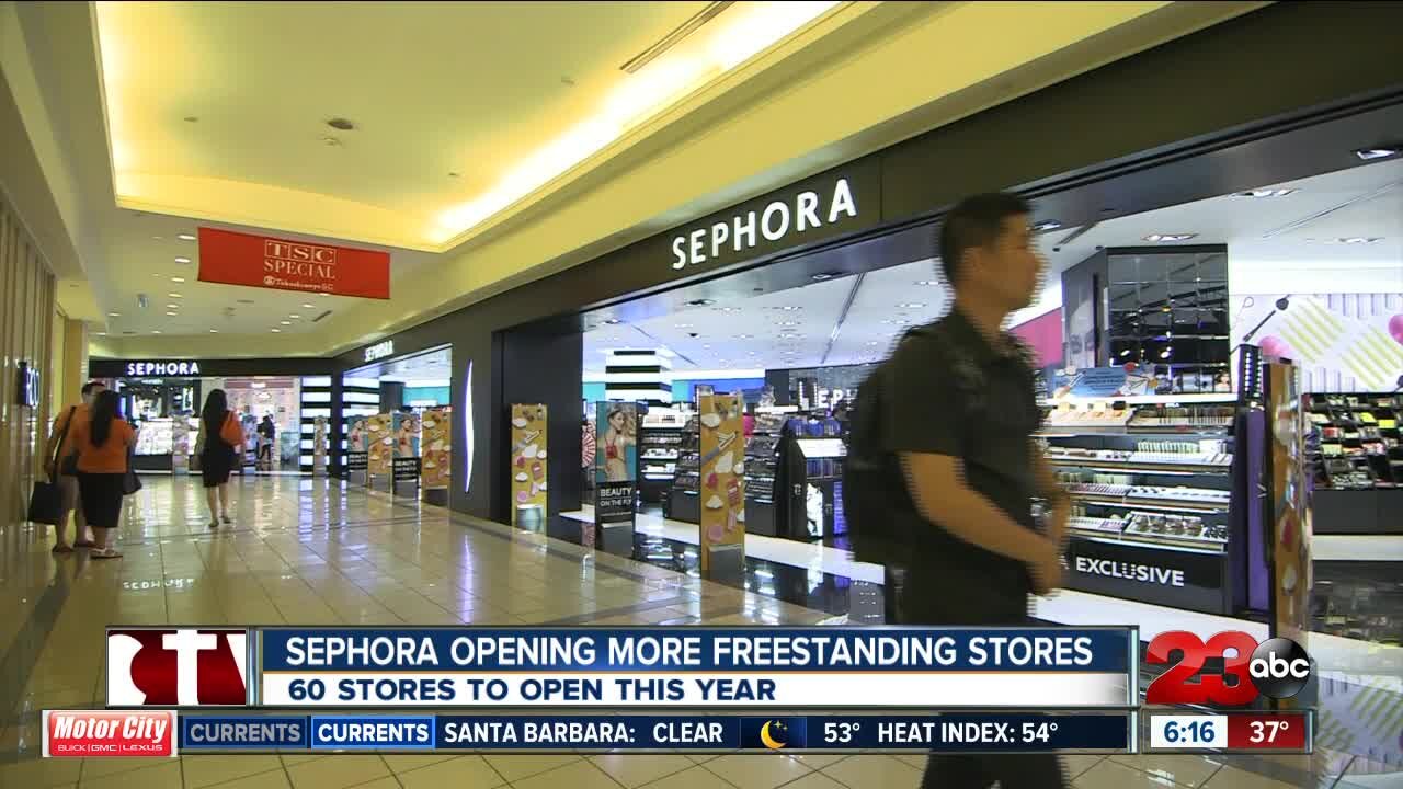 Sephora opening more freestanding stores