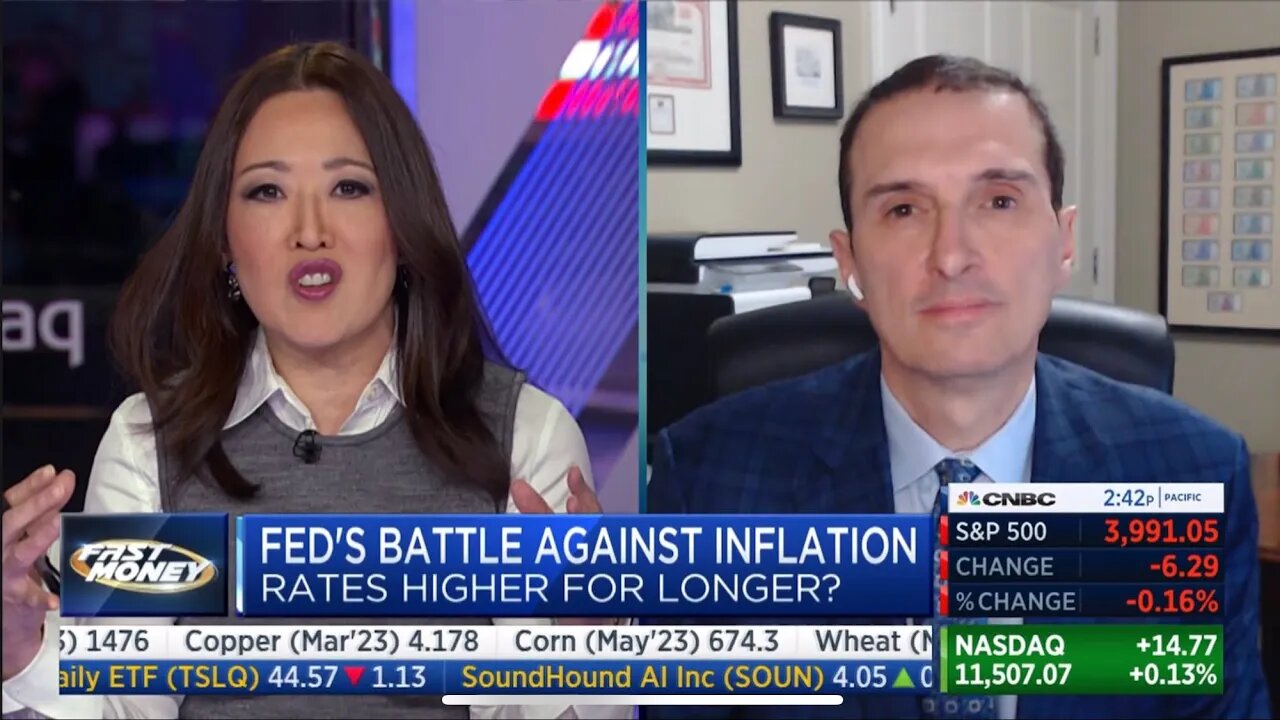 Jim Bianco joins CNBC to discuss February’s Fed Minutes & what to expect going forward from the Fed