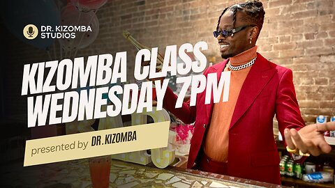 Intermediate Kizomba Class on Wednesdays at 7PM🔥!