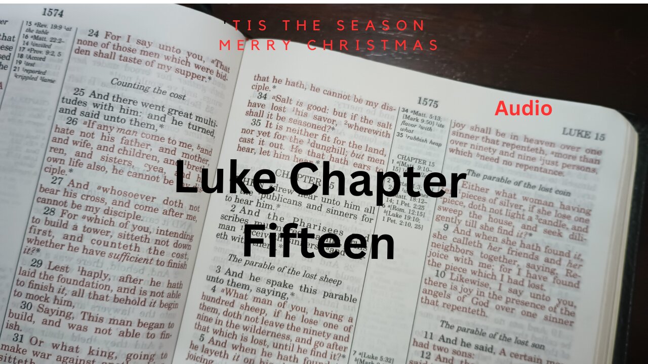 The Prodigal Son Luke Chapter 15