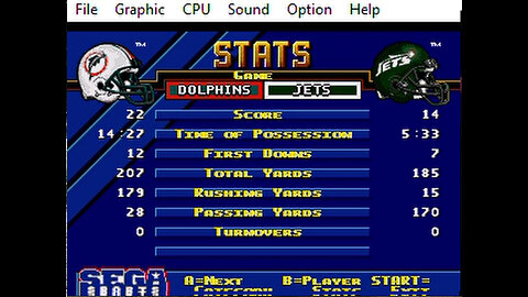 Genesis Rom NFL 95