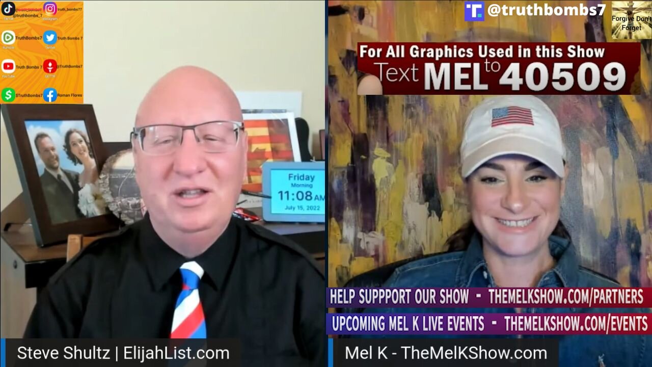 Mel K And Steve Shultz(Elijah Streams) Prophets and Patriots - Episode 12