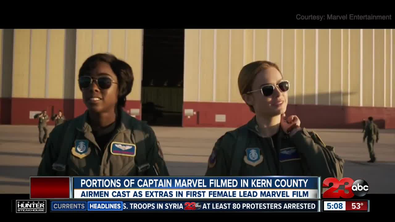 Captain Marvel filmed in part at Edwards Air Force Base