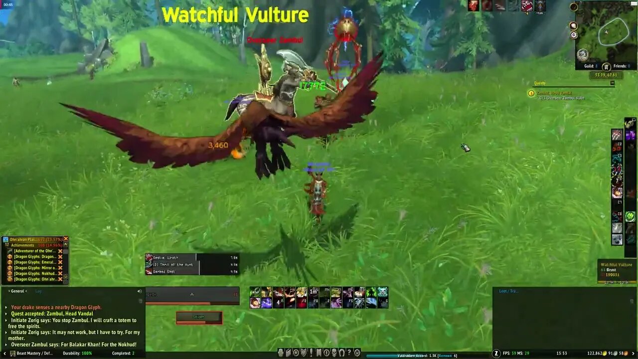 World of Warcraft Dragonflight Zambul Head Vandal