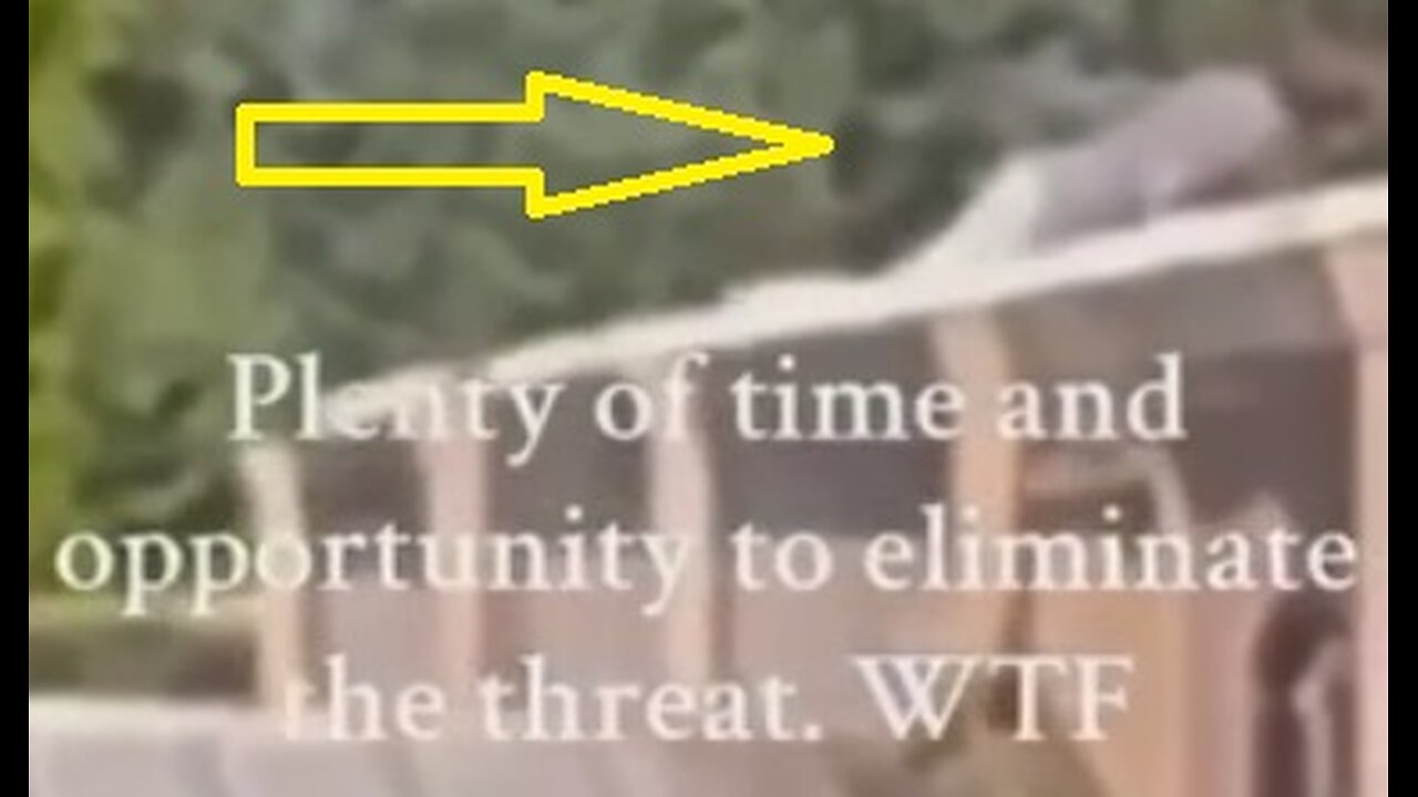 Trump assasination attempt: People on the rally site spotted the shooter on the roof, but the police & secret service didn't do anything! Why?