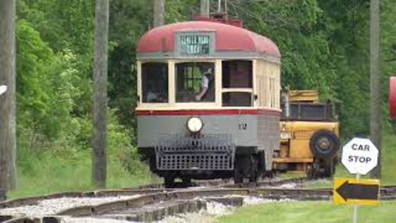 Trolley Rides from Northern Ohio Railway Museum Part 2 June 11, 2022