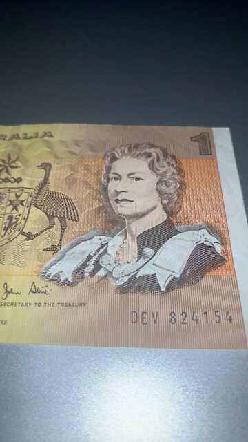OLD AUSTRALIAN $1 NOTE