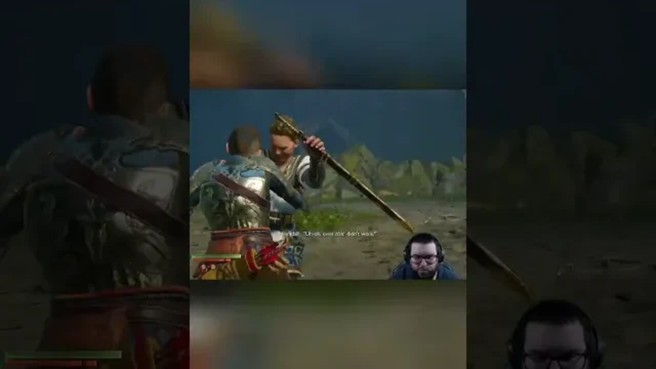 Thor Steps In For Atreus #godofwarragnarok #shorts #gamingcommunity