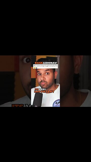 PEOPLE WHO WORK OUT BUT DON'T WORK ON THEIR MENTAL HEALTH#shorts #addiction #askabhinav