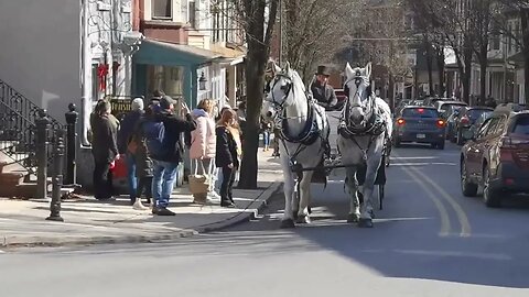 Carriages at Jim Thorpe