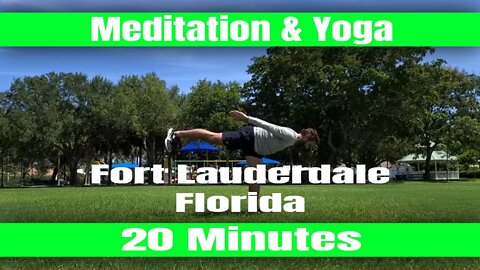 Meditation & Yoga in the Park - 20 Minute Peaceful Mindful Presence