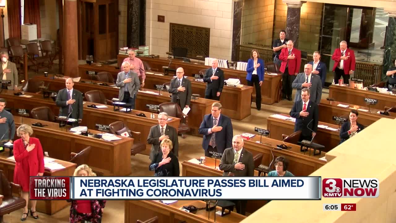 Nebraska legislature passes bill aimed at fighting coronavirus