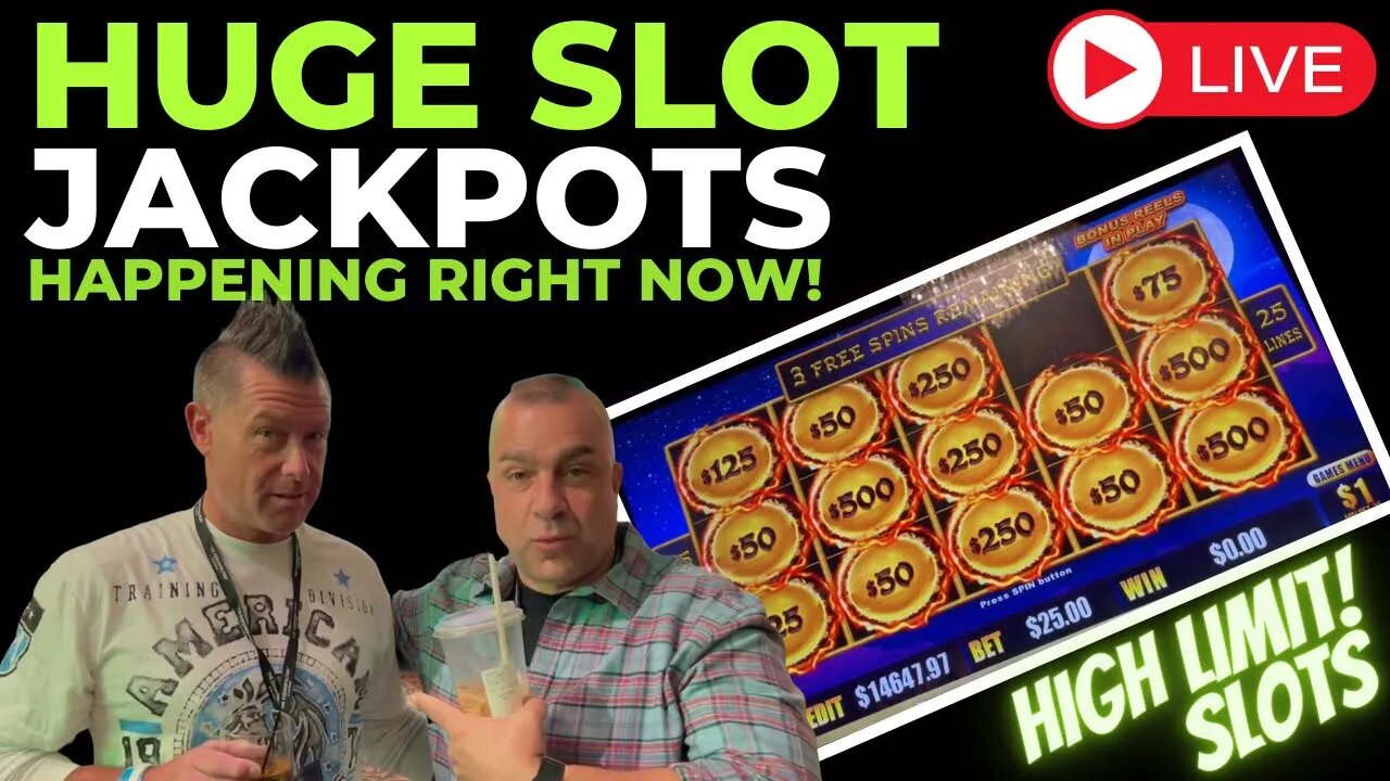 🔴LIVE! High Limit Slots With Ron In LAS VEGAS!