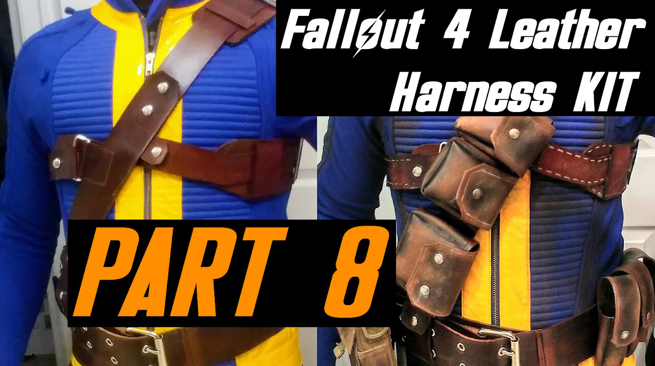 Fallout 4 Leather Chest Piece Harness Kit 08