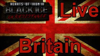 Hearts of Iron IV Black ICE Britain - Live