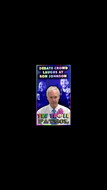 Wisconsin Debate Crowd Laughs At Senator Ron Johnson