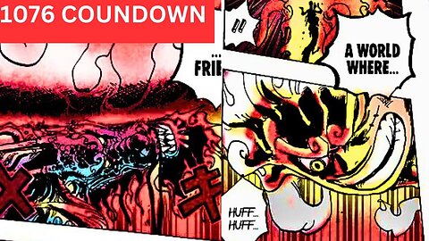 (ONE PIECE) LUFFY AND KAIDO'S BATTLE ENDS TODAY [EPISODE 1076] CONTDOWN