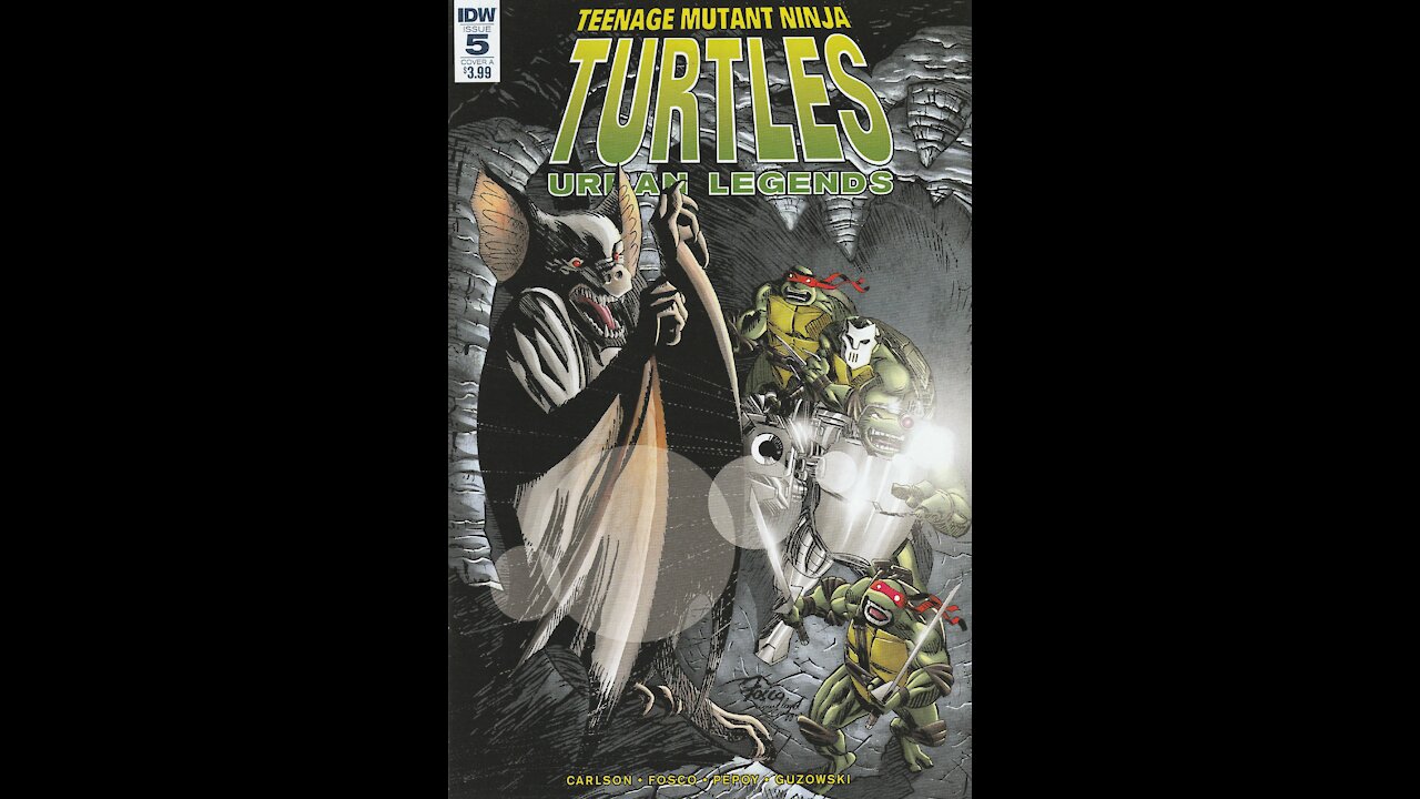 Teenage Mutant Ninja Turtles: Urban Legends -- Issue 5 (2018, IDW) Review