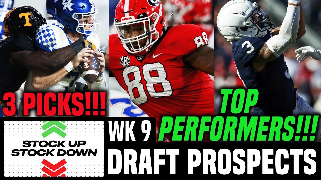 2023 NFL Draft Prospects | Week 9 Stock Report