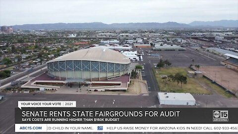 State senate rents Arizona fairgrounds for audit