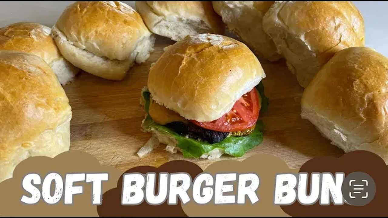 Soft Burger Buns (no sugar added)