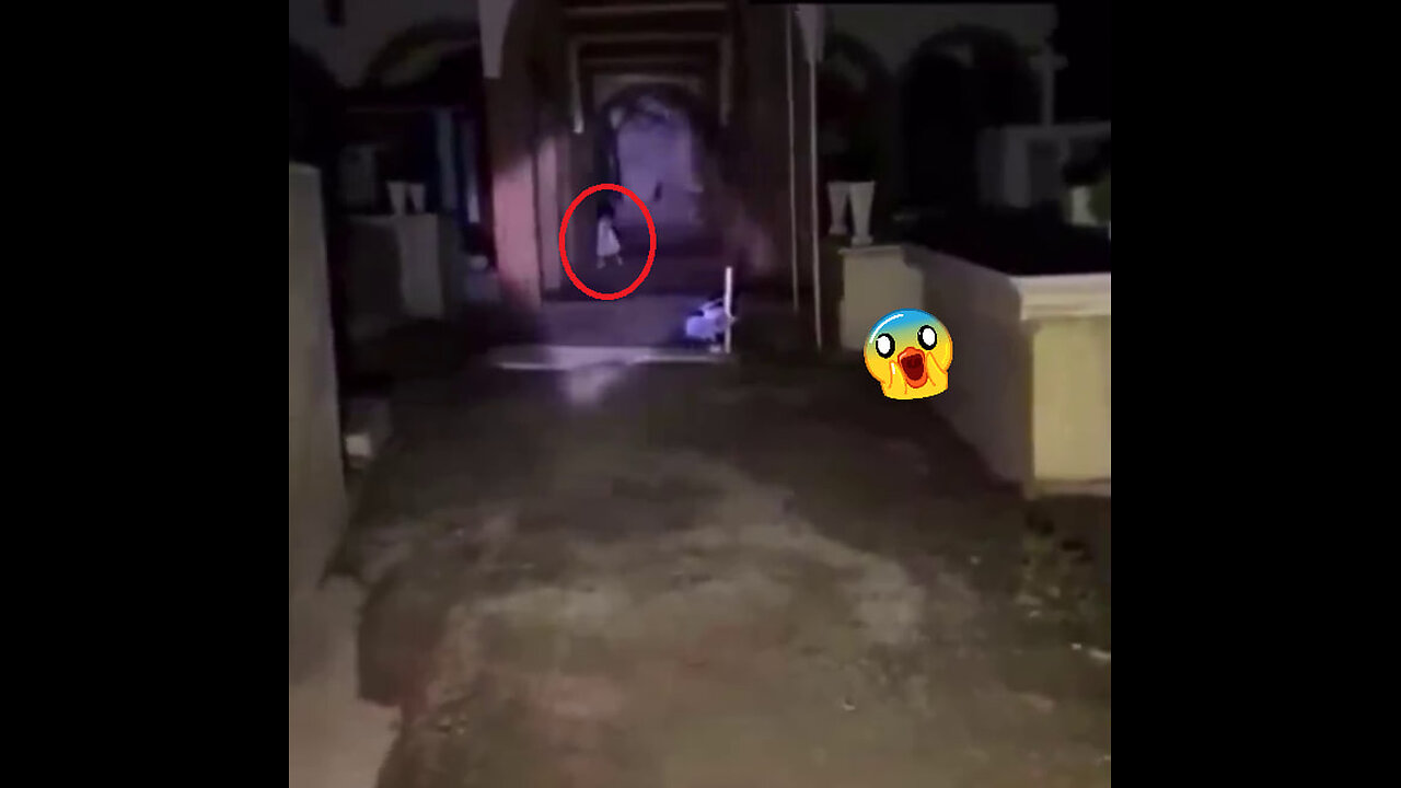 Is This a Ghost? Girl Caught Wandering Cemetery