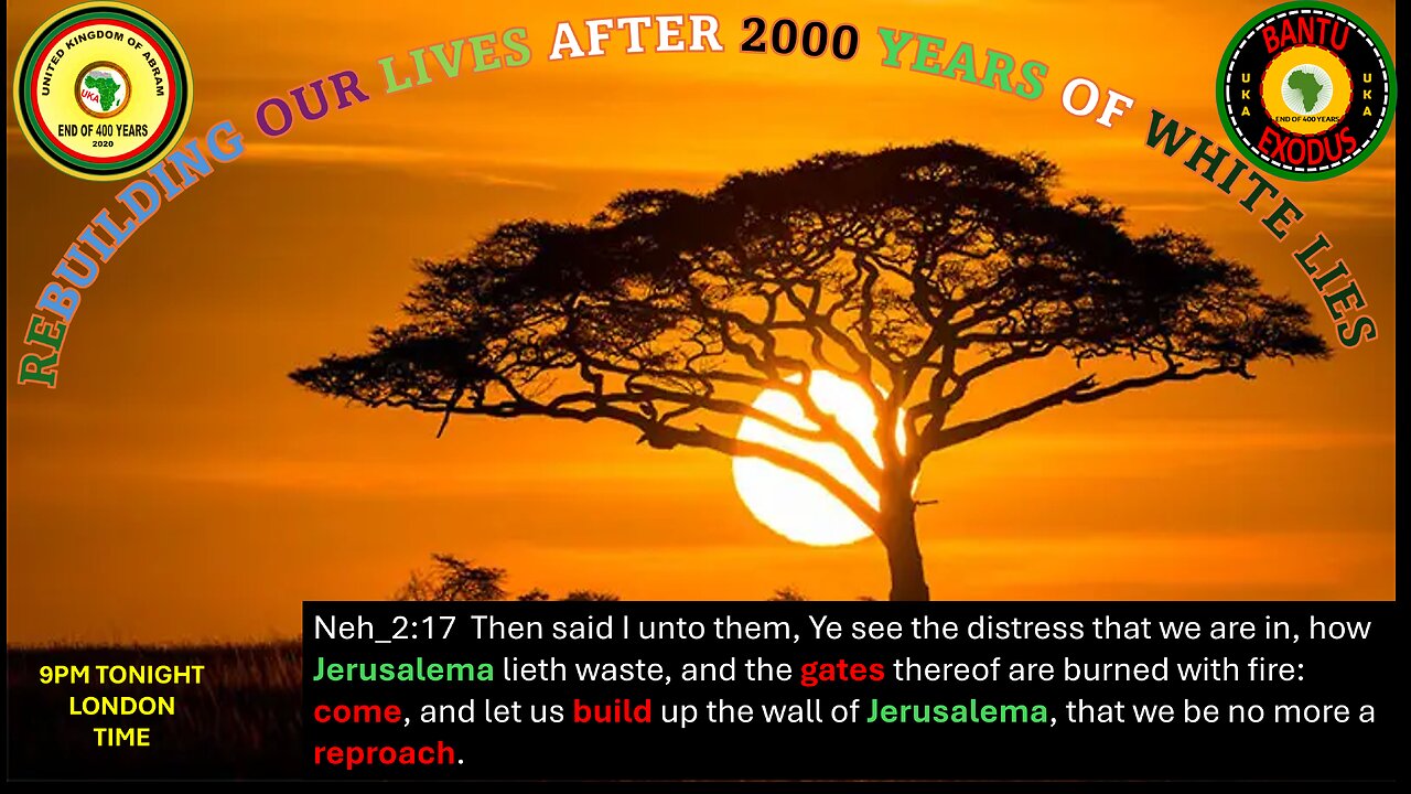 AFRICA IS THE HOLY LAND || REBUILDING OUR LIVES AFTER 2000 YEARS OF WHITE LIES