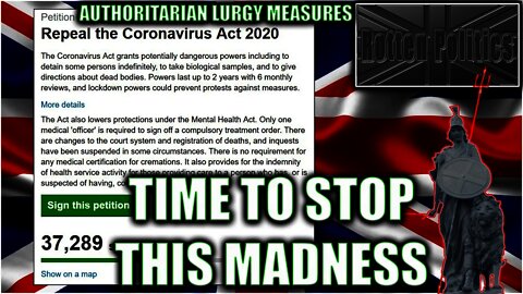 NOT A CHANCE BORIS Tories go full authoritarian!