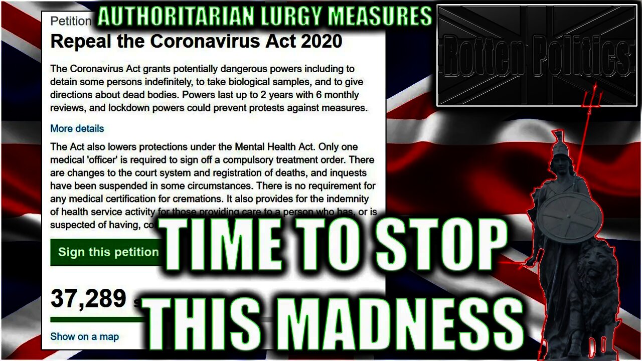 NOT A CHANCE BORIS Tories go full authoritarian!