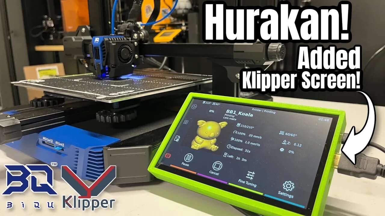 BIQU HURAKAN - With Factory Installed Klipper