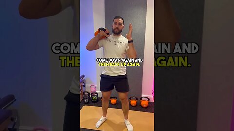 3 Kettlebell Holds For SQUATTING! #Shorts