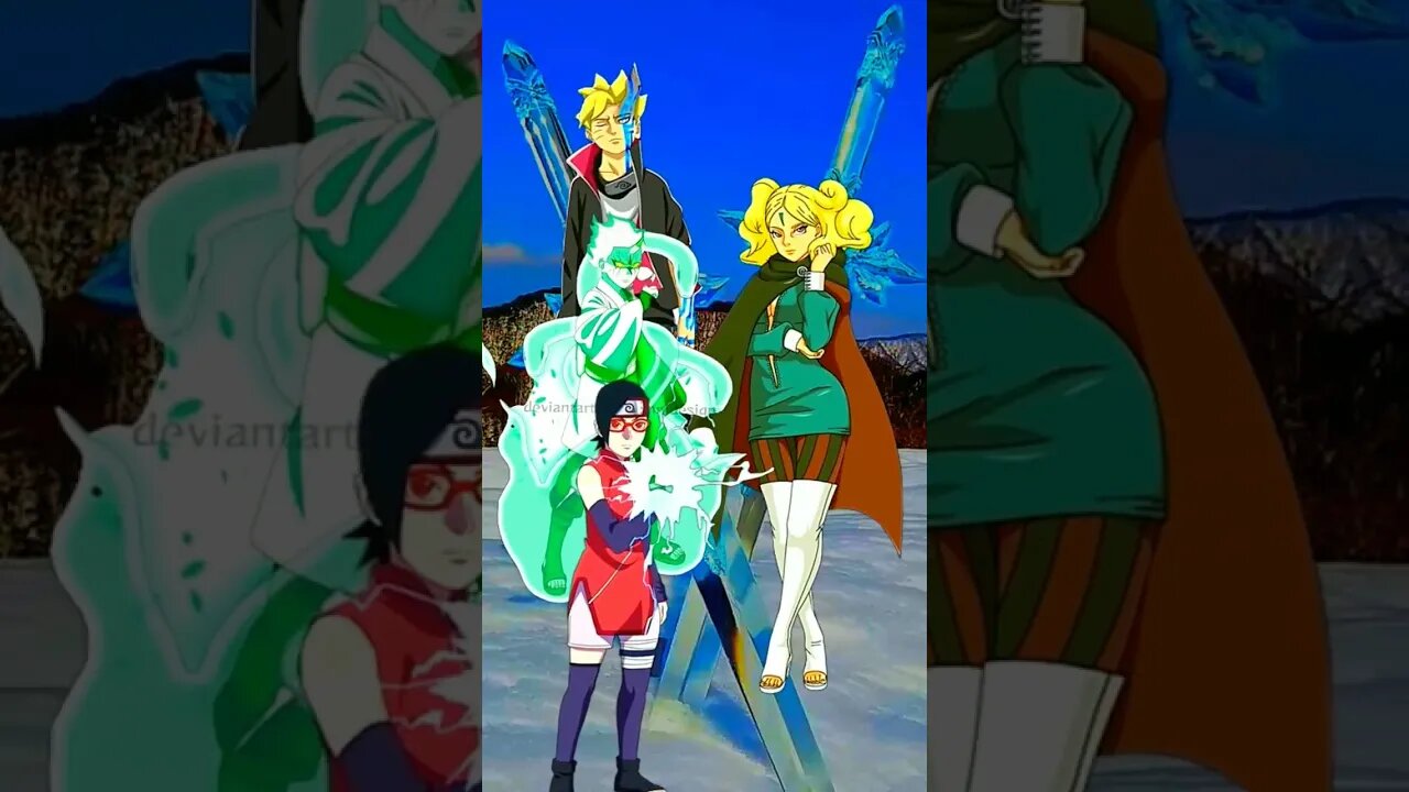 Boruto, Mitsuki, Sarada VS KARA - WHO IS STRONGEST??.#shorts