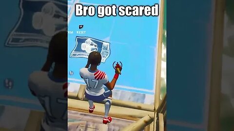 He was so scared #shorts #fortniteshorts #gaming