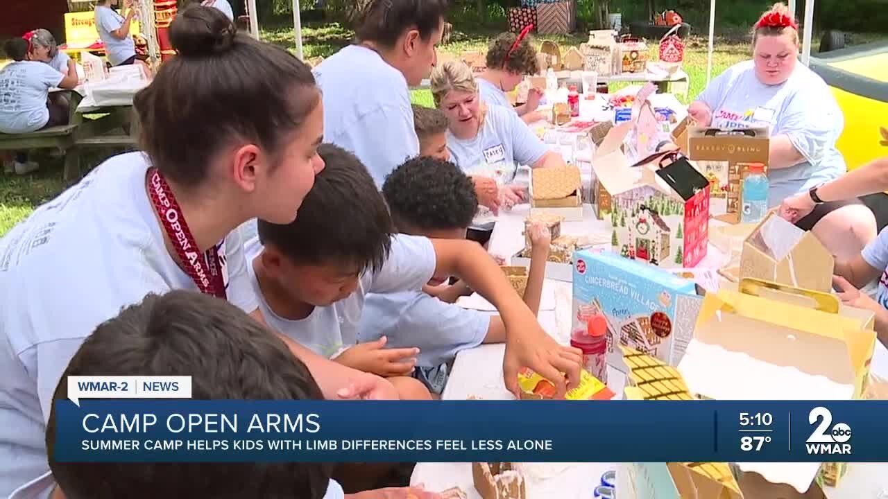 Week-long summer camp provides safe environment for kids with limb differences