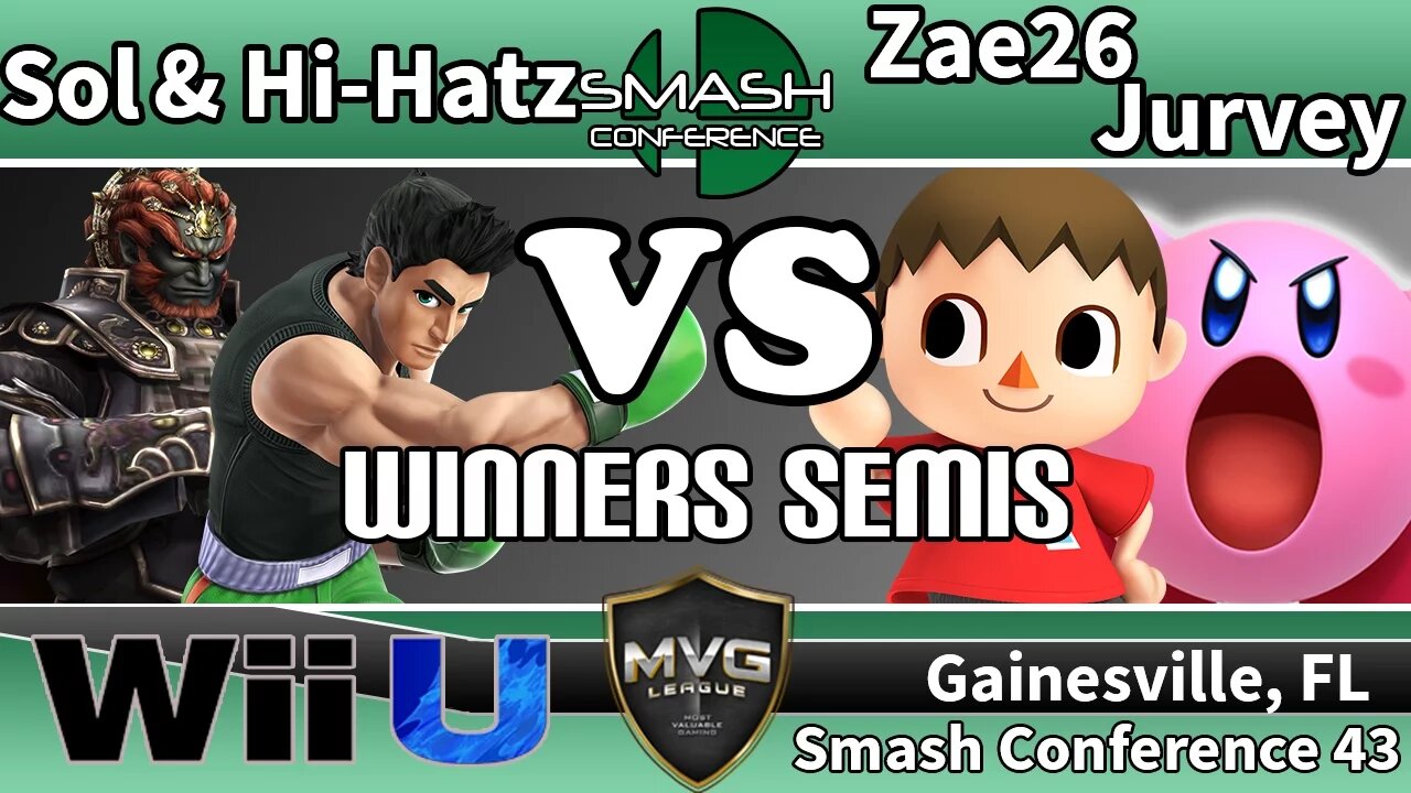 MVG|Sol & Hi-Hatz vs. Zae26 & Jurvey - SSB4 Teams Winners Semis - SC43