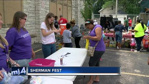 Shermanfest kicks off school year, unites neighborhood
