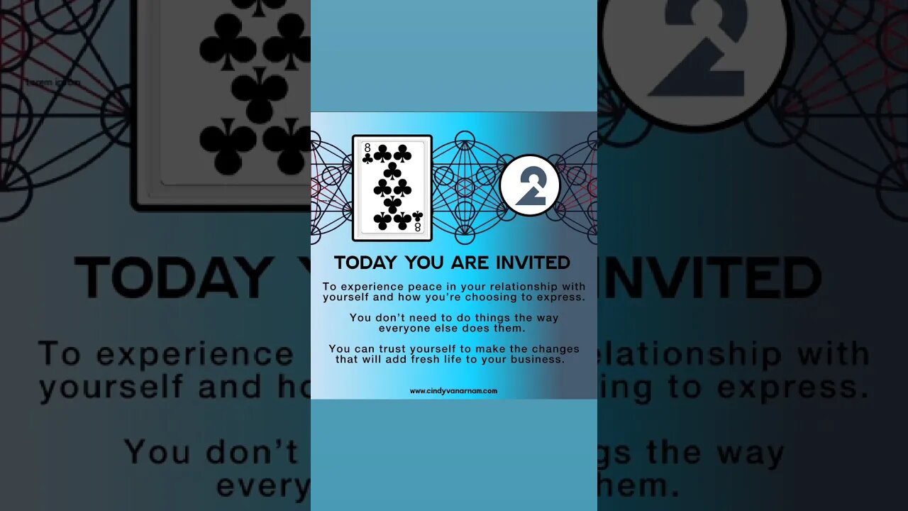 Repetition and Routine For Success - 8 Of Clubs