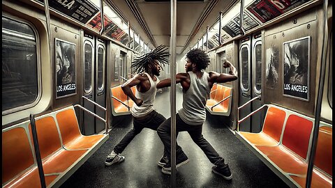 Chaos on the LA Red Line: Skateboarders vs. Couple in Wild Subway Brawl! 🚇🔥