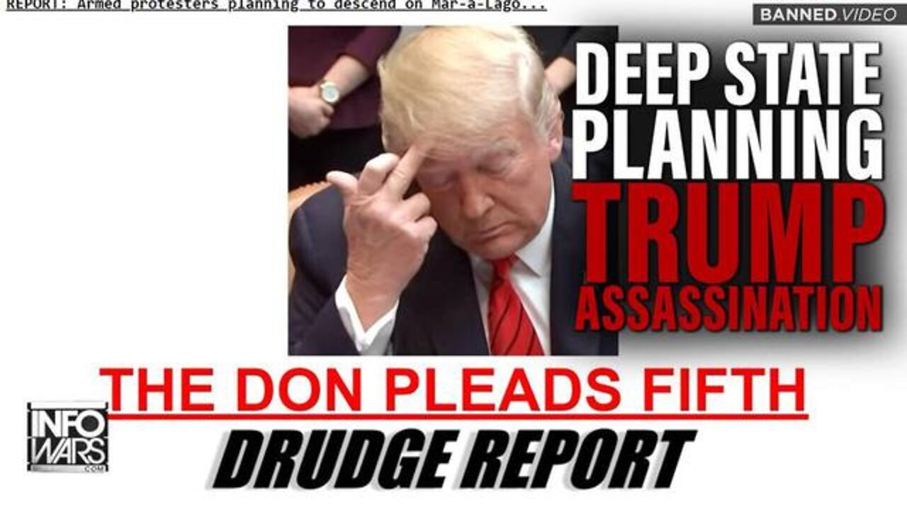 BREAKING: Deep State Planning Trump Assassination Ahead of America's Destruction