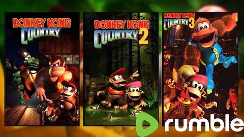 Donkey Kong Country 1 , 2 and 3