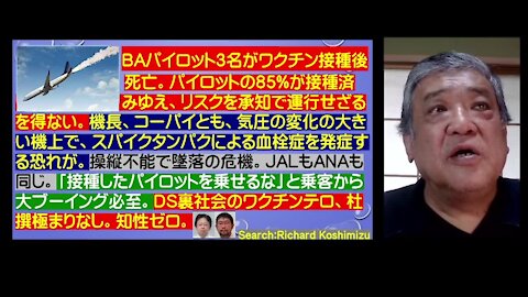 2021.06.20リチャード・コシミズ新型コロナウイルス戦争２９６